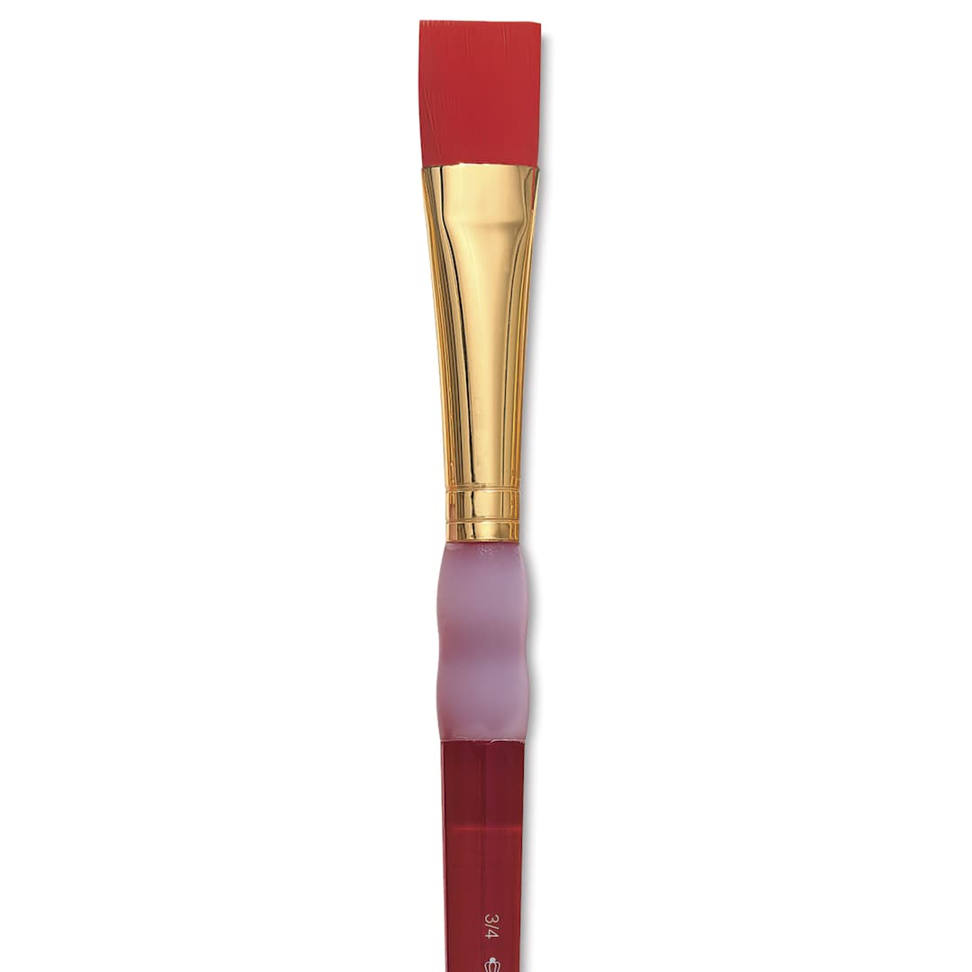 Open in modal - Royal & Langnickel Big Kids' Choice Lil' Grippers Brush - Series BK63 Shader, Size 3/4", Short Handle