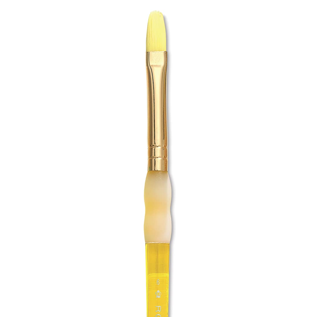 Open in modal - Royal & Langnickel Big Kids' Choice Lil' Grippers Brush - Series BK66 Filbert, Size 6, Short Handle