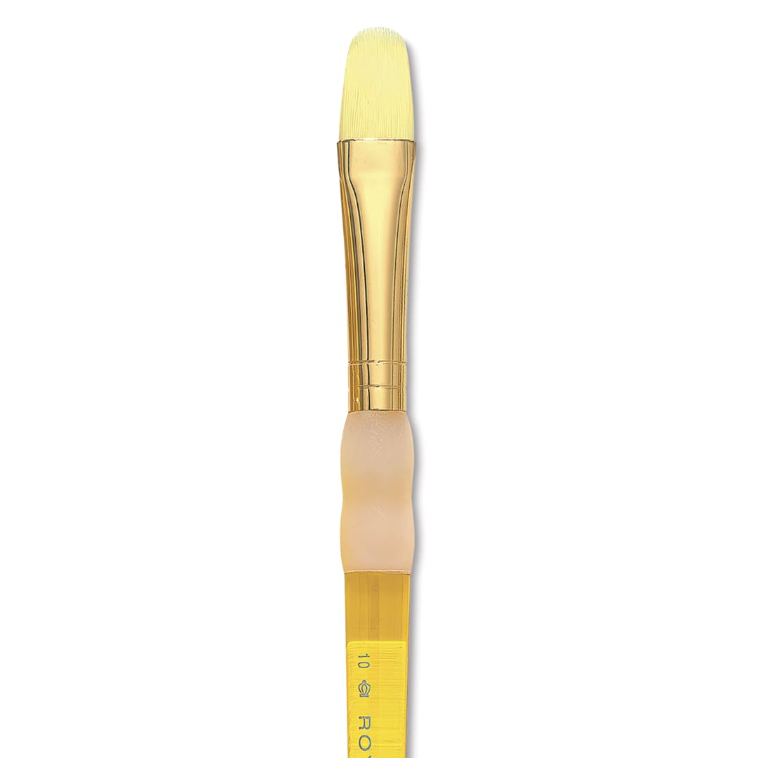 Open in modal - Royal & Langnickel Big Kids' Choice Lil' Grippers Brush - Series BK66 Filbert, Size 10, Short Handle