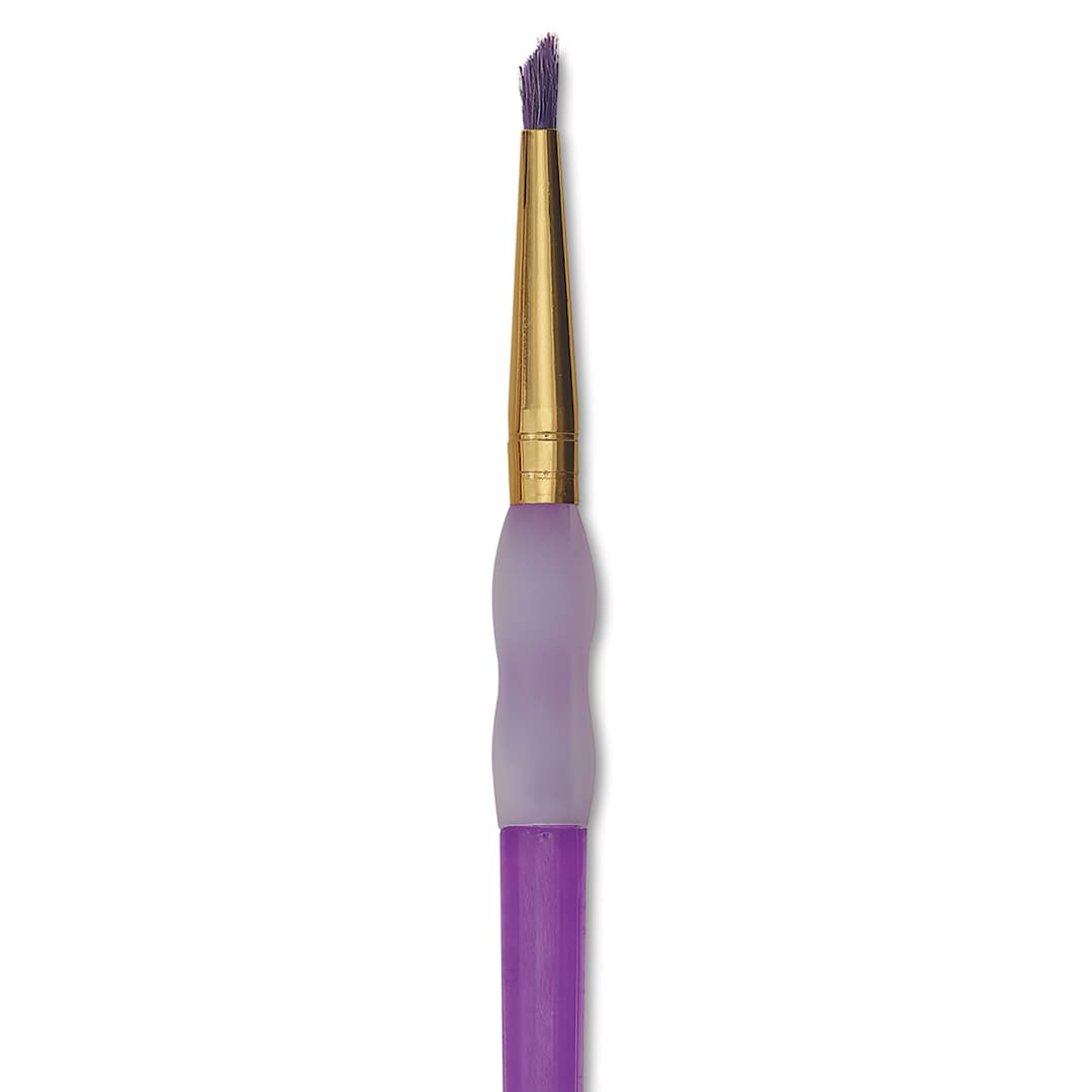 Open in modal - Royal & Langnickel Big Kids' Choice Lil' Grippers Brush - Series BK69 Pouncer, Size 1, Short Handle