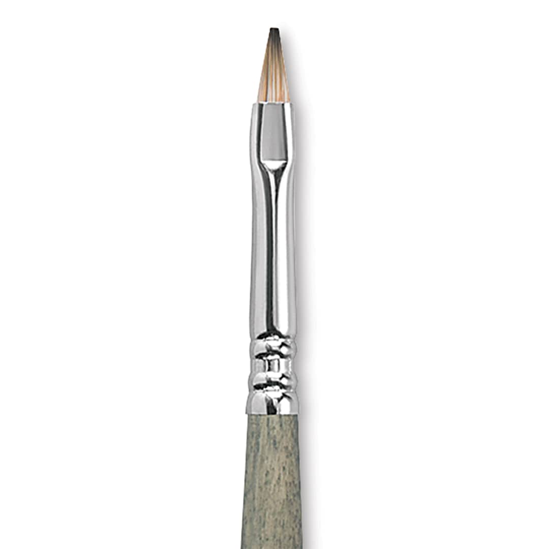 Open in modal - Escoda Tadami Synthetic Mongoose Brush - Bright, Short Handle, Size 4