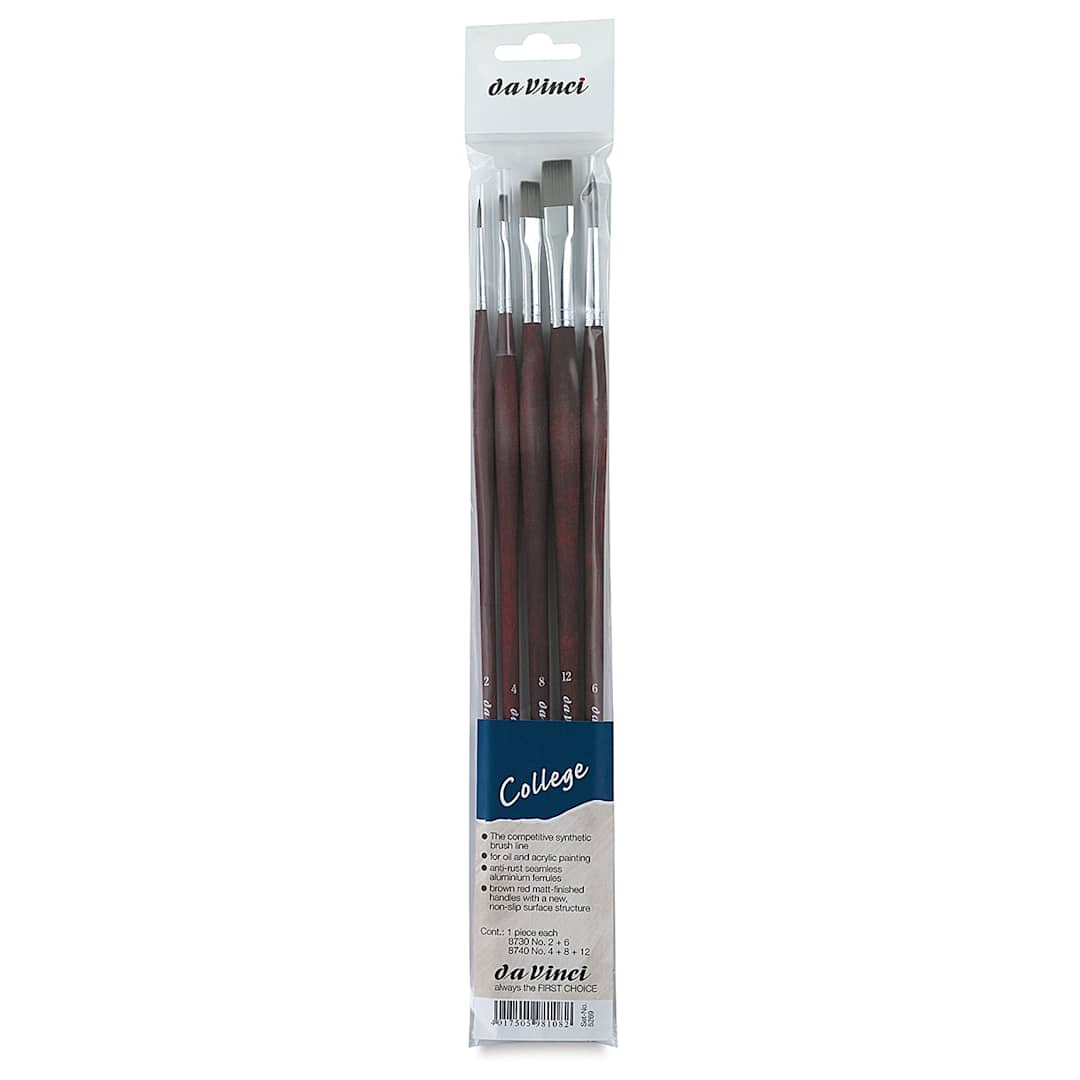 Open in modal - Da Vinci Artist Brush Set - College, Set of 5