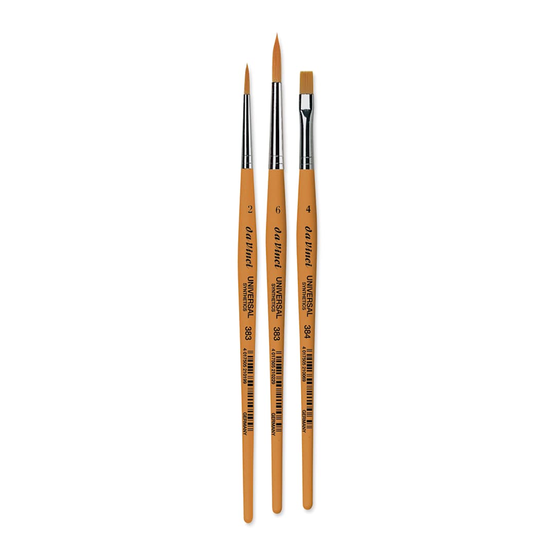 Open in modal - Da Vinci Artist Brush Set - Universal, Set of 3