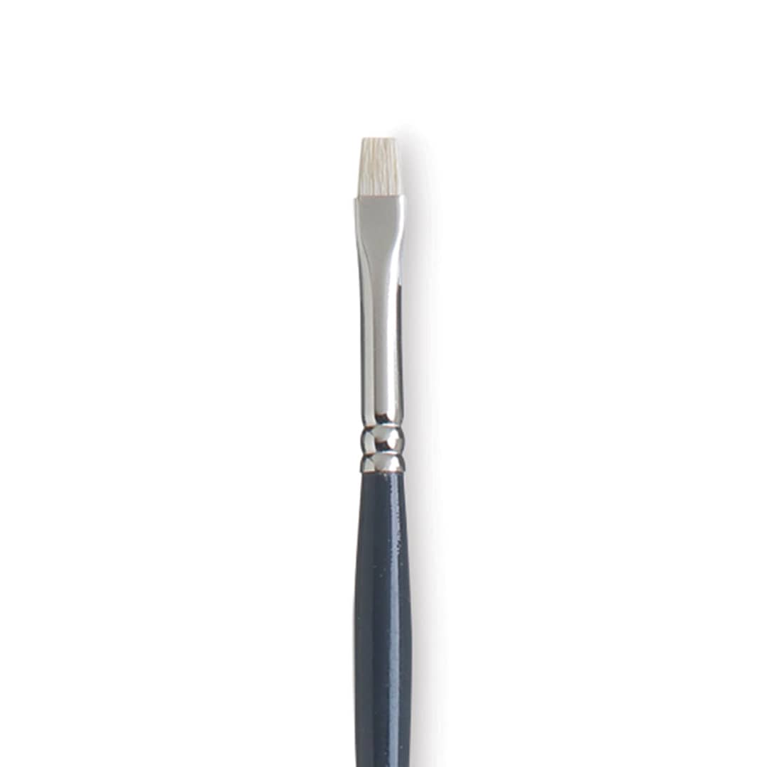 Open in modal - Princeton Snap! Natural Bristle Brush - Bright, Long Handle, Size 2