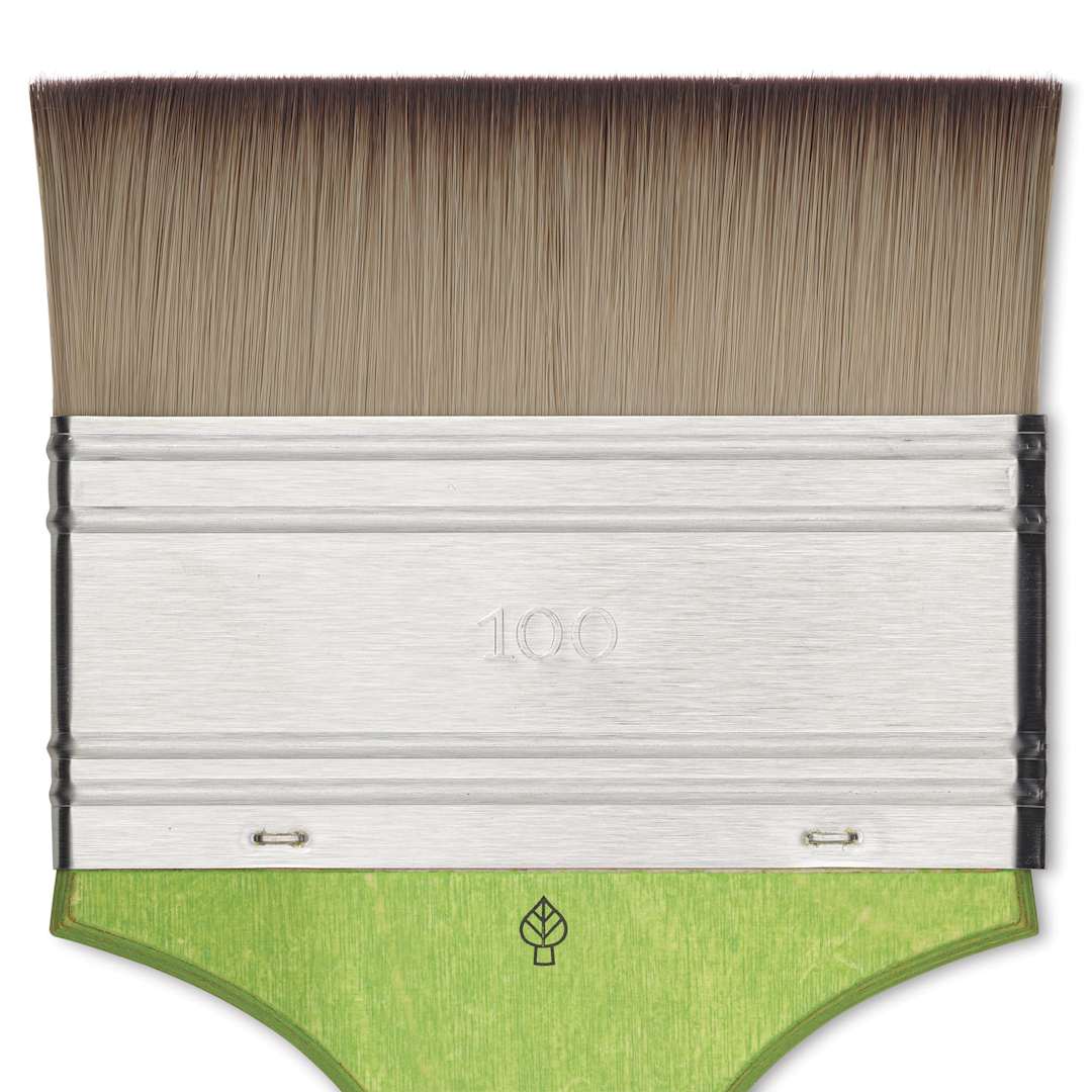 Open in modal - Da Vinci Fit For School & Hobby Brush - Mottler, Size 100, Short Handle, close-up