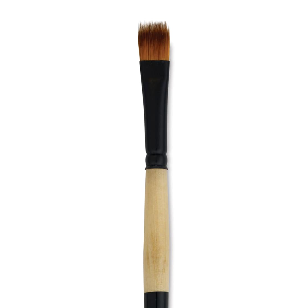 Open in modal - Dynasty Black Gold Brush - Tooth, Short Handle, Size 3/8"