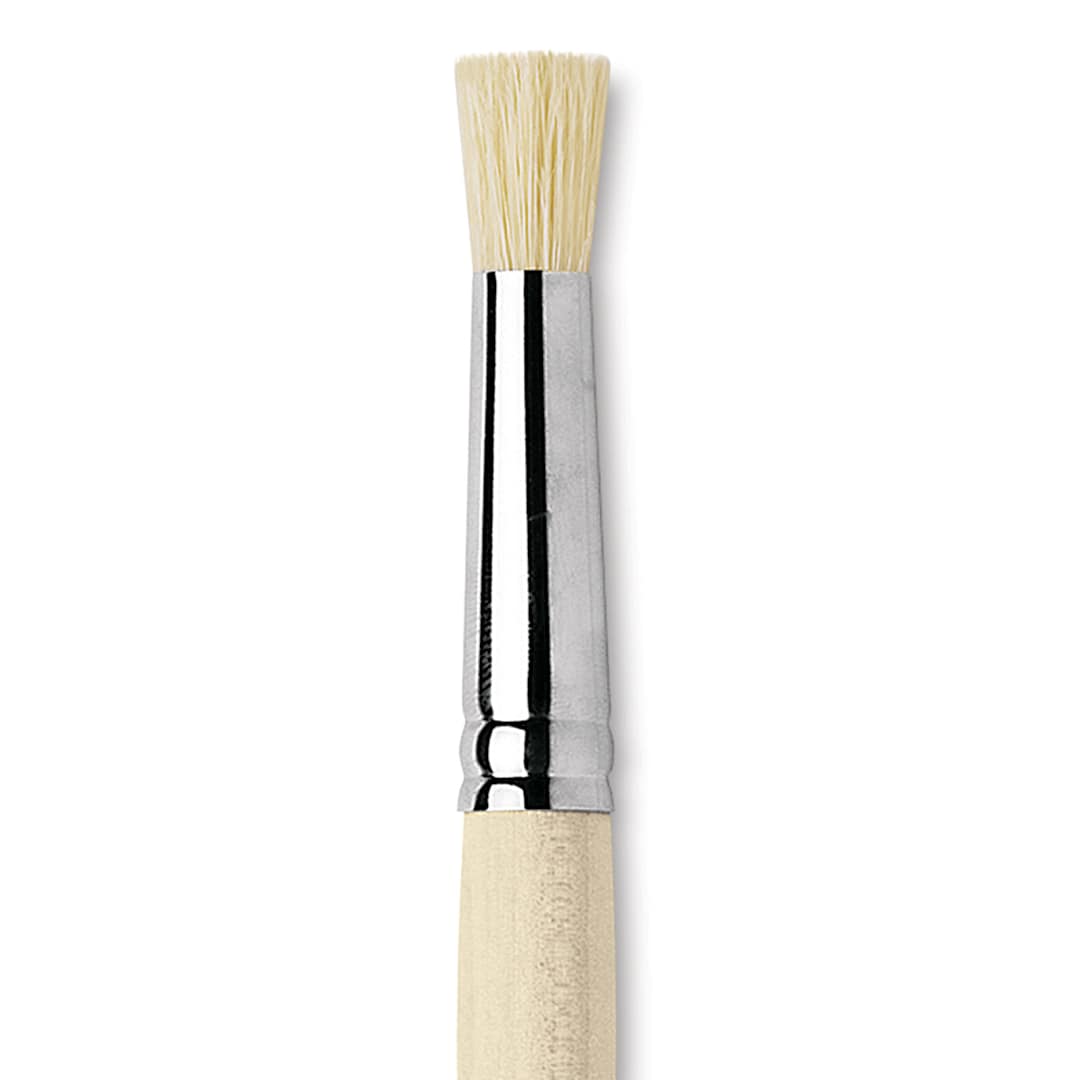 Open in modal - Da Vinci Artist Bristle Brush - Stencil Brush, Size 6