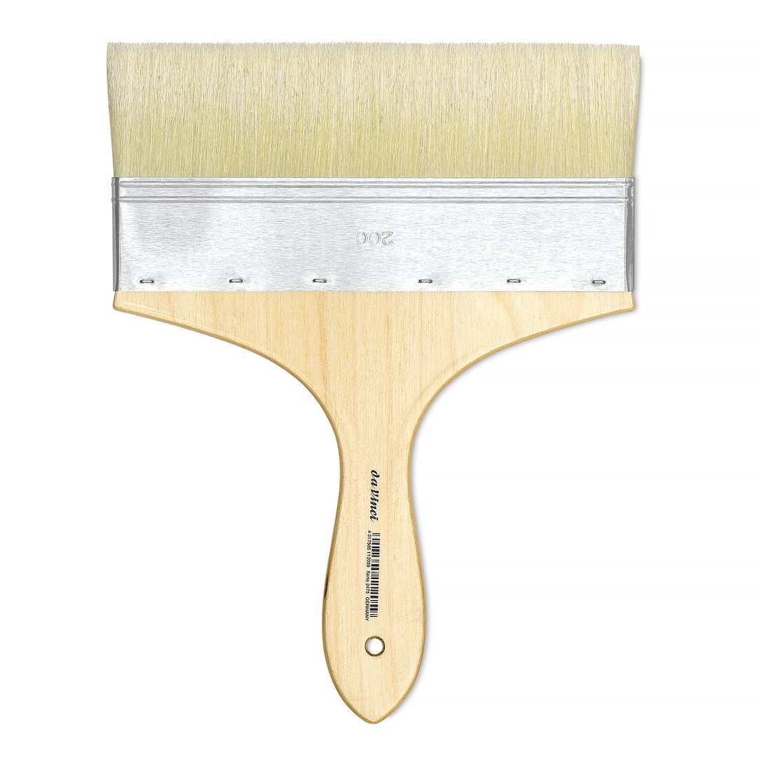 Open in modal - Da Vinci Maestro 2 Hog Bristle Brush - Mottler Standard, Short Handle, Size 200