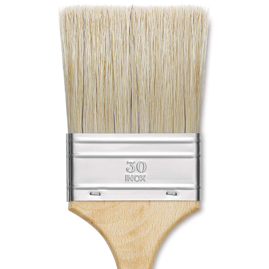 Open in modal - Escoda Natural Chungking Bristle Brush - Single Thickness, Size 30
