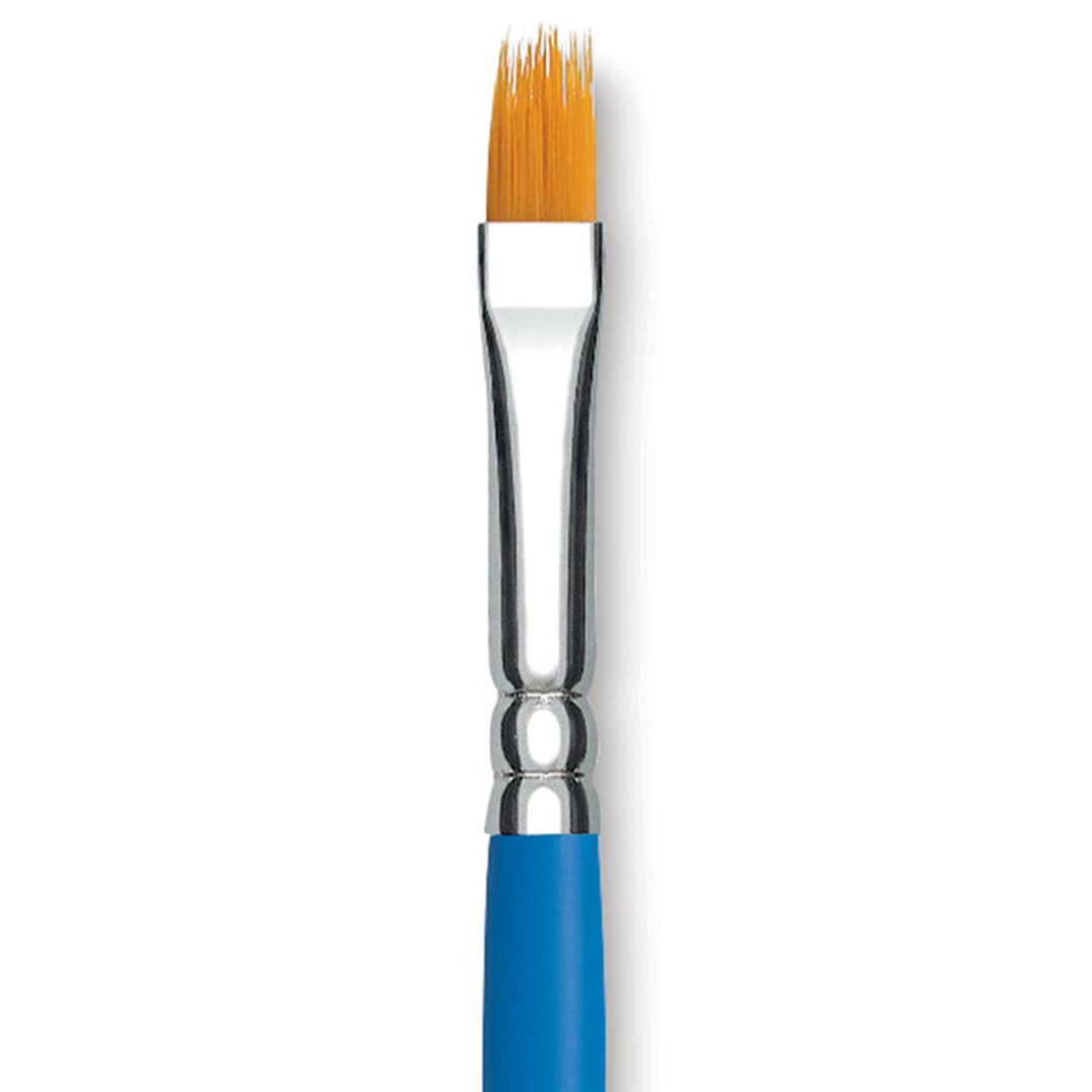Open in modal - Princeton Select Synthetic Brush - Grainer, Short Handle, Size 1/4" close up