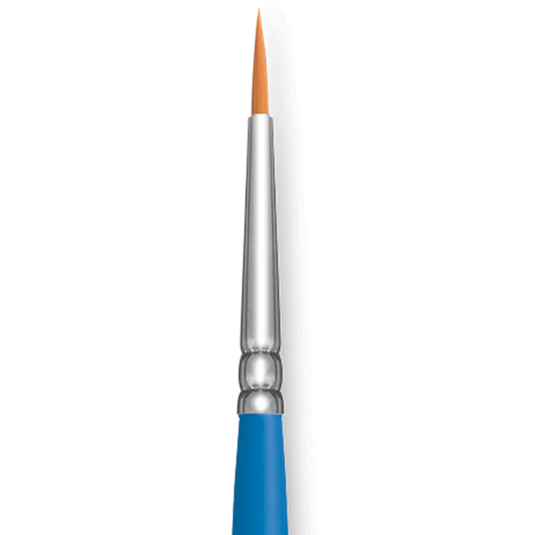 Open in modal - Princeton Select Synthetic Brush - Round, Short Handle, Size 1 close up