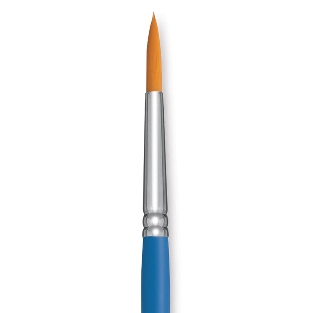 Open in modal - Princeton Select Synthetic Brush - Round, Short Handle, Size 8 close up