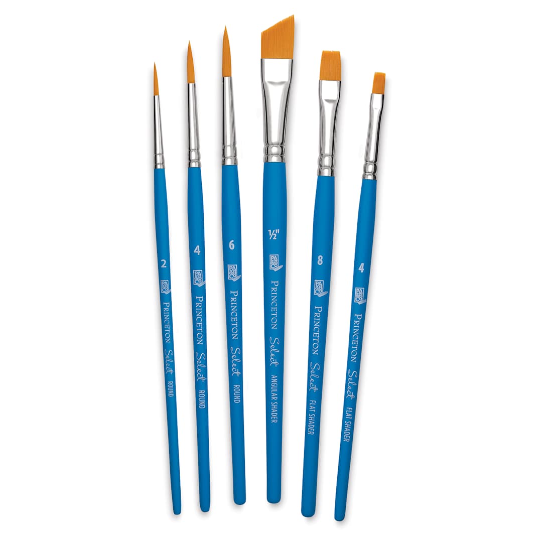 Open in modal - Princeton Select Brush Set - Brush Set No. 22, Set of 6