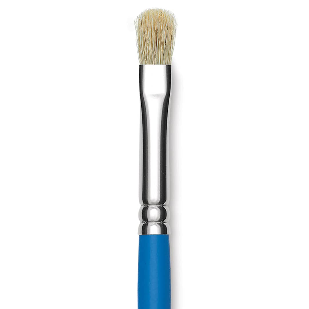 Open in modal - Princeton Select Natural Brush - Fluffy Mop, Short Handle, Size 1/4, close-up