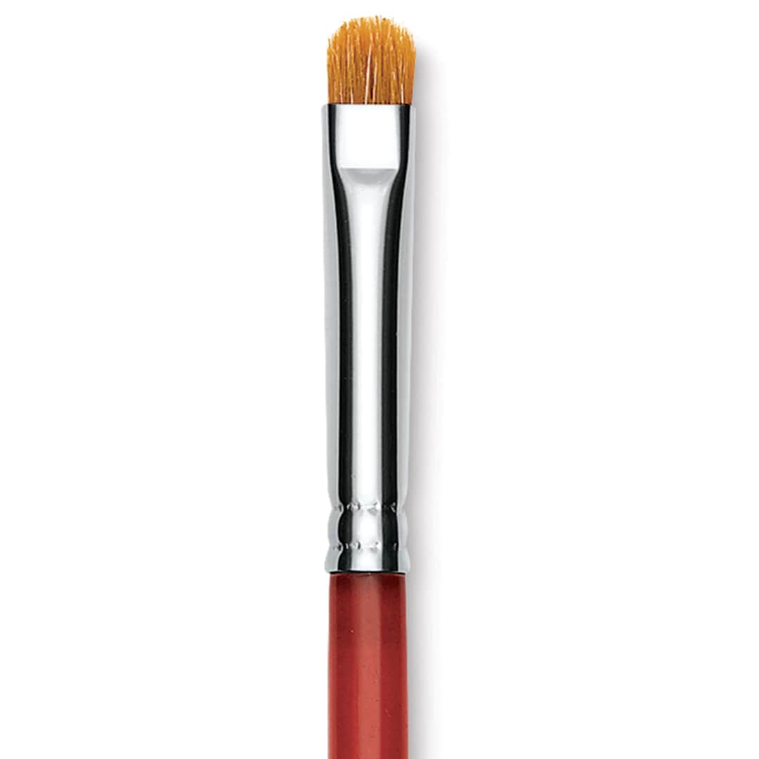 Open in modal - Princeton Velvetouch Series 3950 Synthetic Brush - Blender, Size 1/4" close up