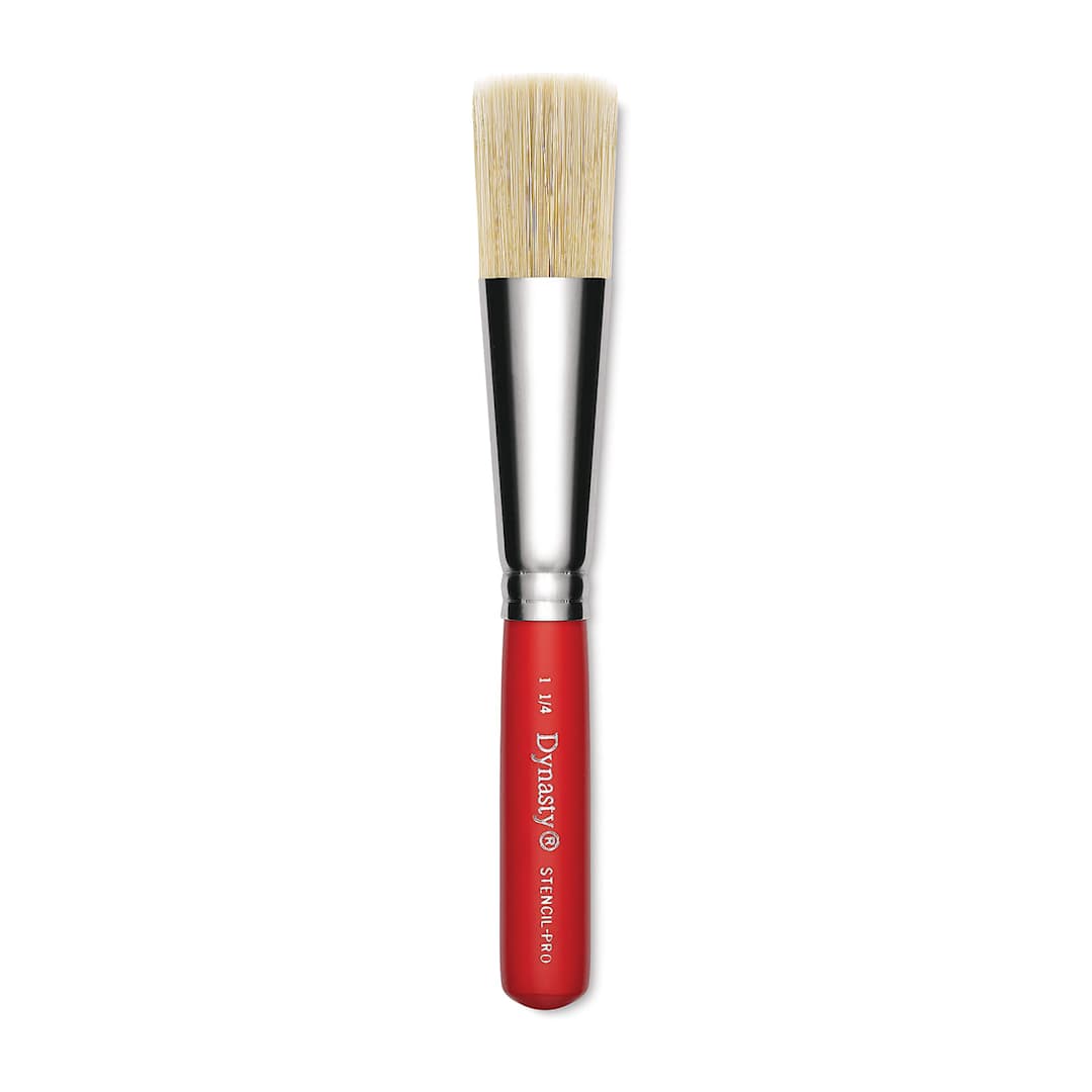 Open in modal - Dynasty Stencil-Pro Synthetic Stencil Brush - 1-1/4"