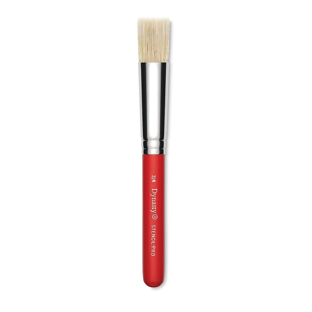 Open in modal - Dynasty Stencil-Pro Synthetic Stencil Brush - 3/4"
