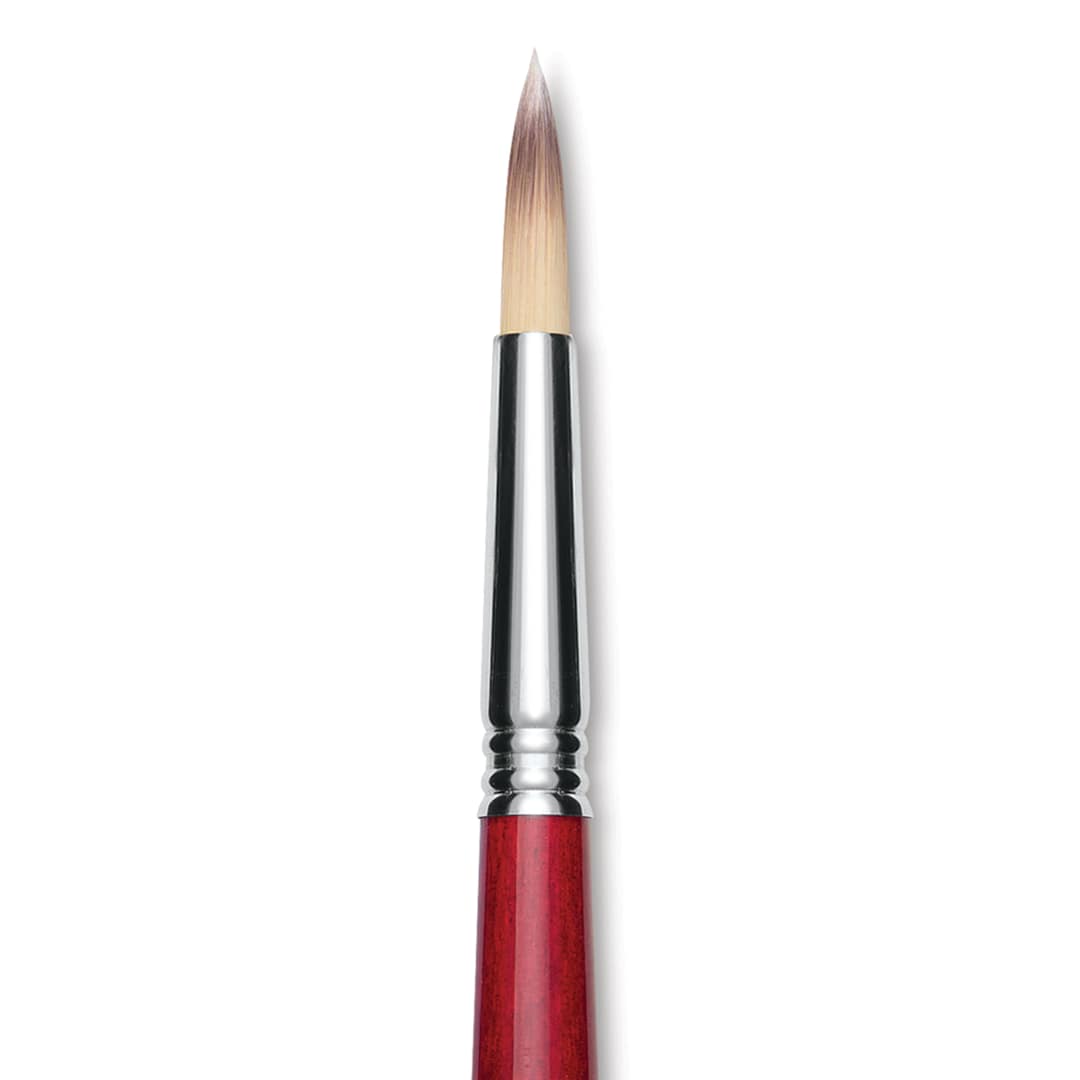 Open in modal - Escoda Opera Takatsu Synthetic Brush - Round, Long Handle, Size 10