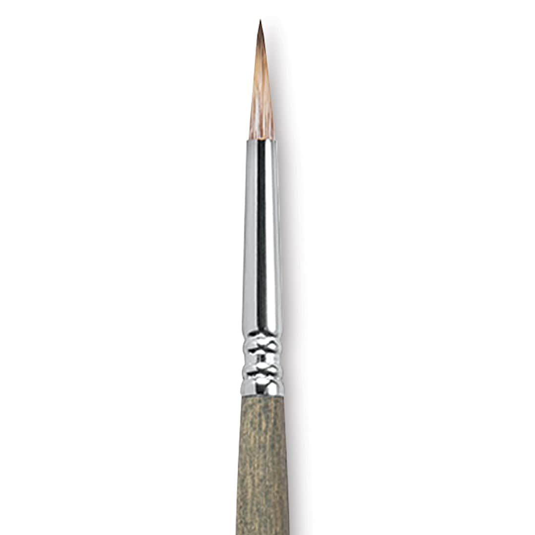 Open in modal - Escoda Modernista Tadami Synthetic Mongoose Brush - Round, Long Handle, Size 6