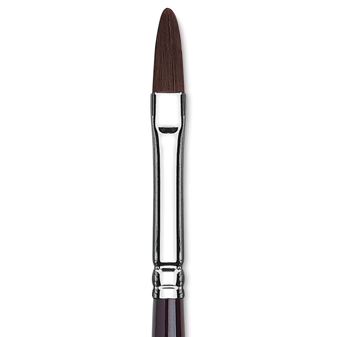 Open in modal - Winsor & Newton Galeria Brush - Filbert, Long Handle, Size 4