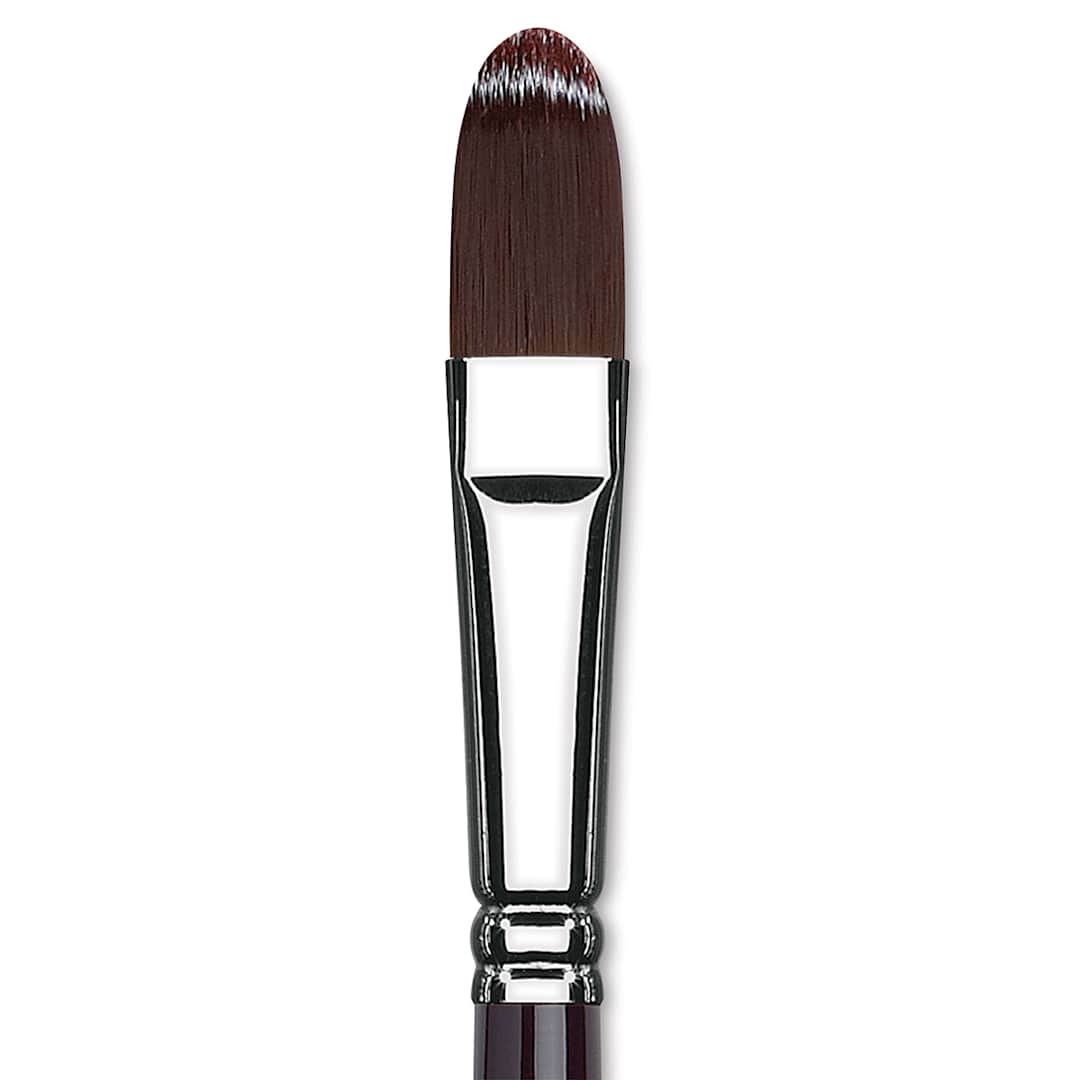 Open in modal - Winsor & Newton Galeria Brush - Filbert, Long Handle, Size 14