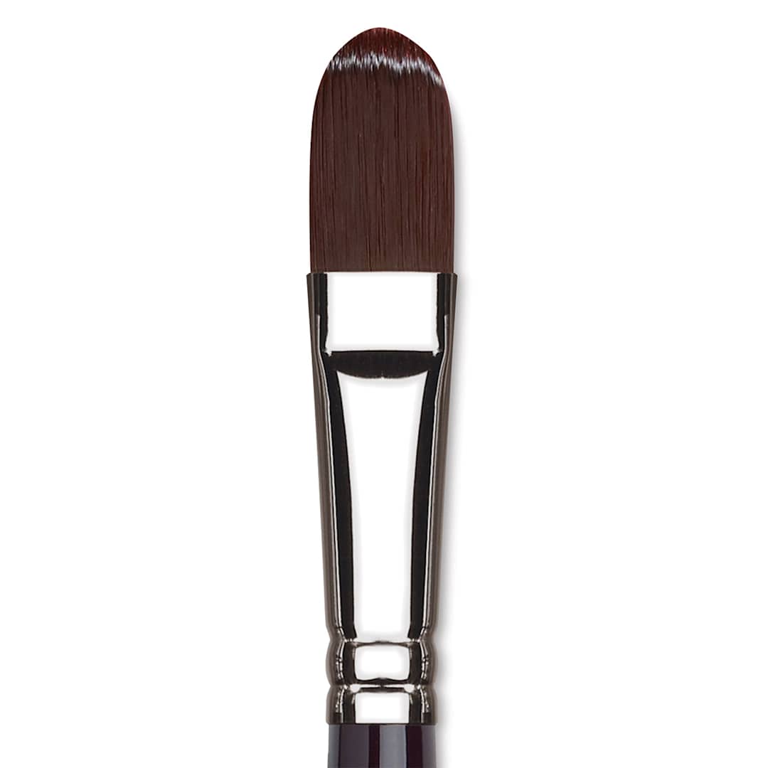 Open in modal - Winsor & Newton Galeria Brush - Filbert, Long Handle, Size 18