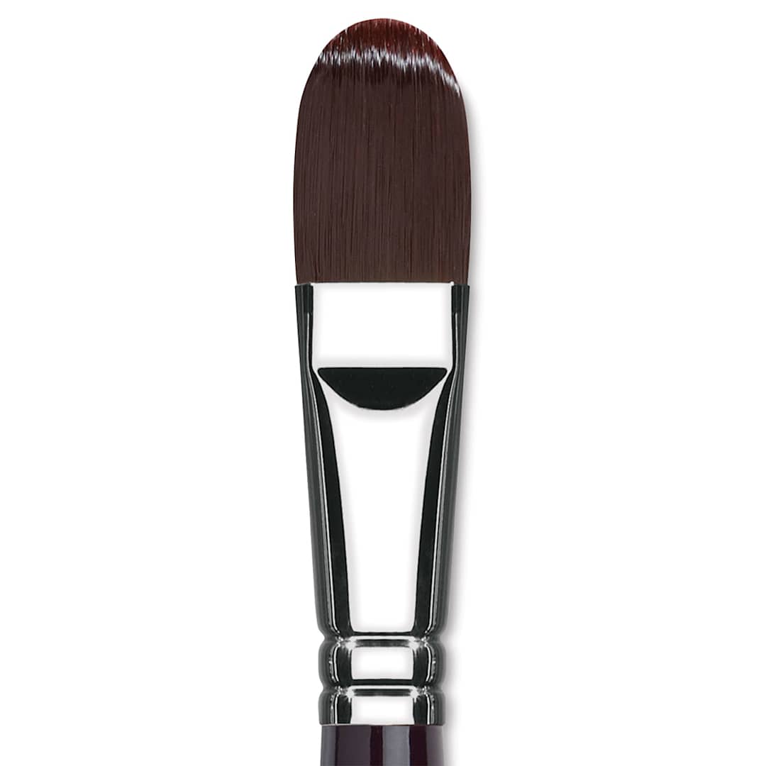 Open in modal - Winsor & Newton Galeria Brush - Filbert, Long Handle, Size 22