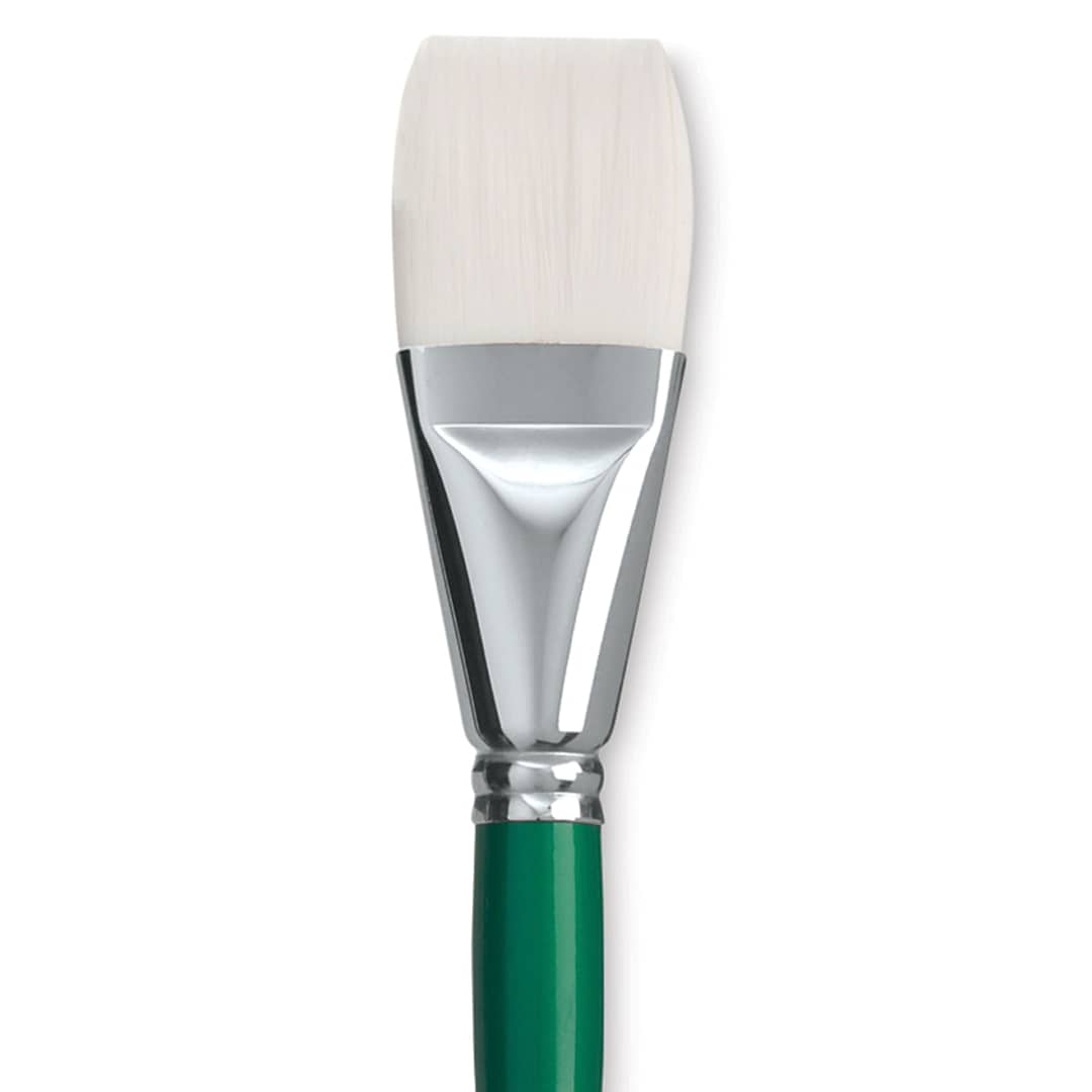 Open in modal - Princeton Synthetic Bristle Brush - Flat, Size 20 close up
