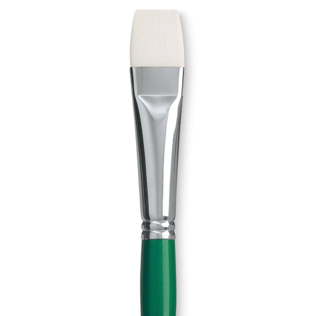 Open in modal - Princeton Synthetic Bristle Brush - Bright, Size 12 close up
