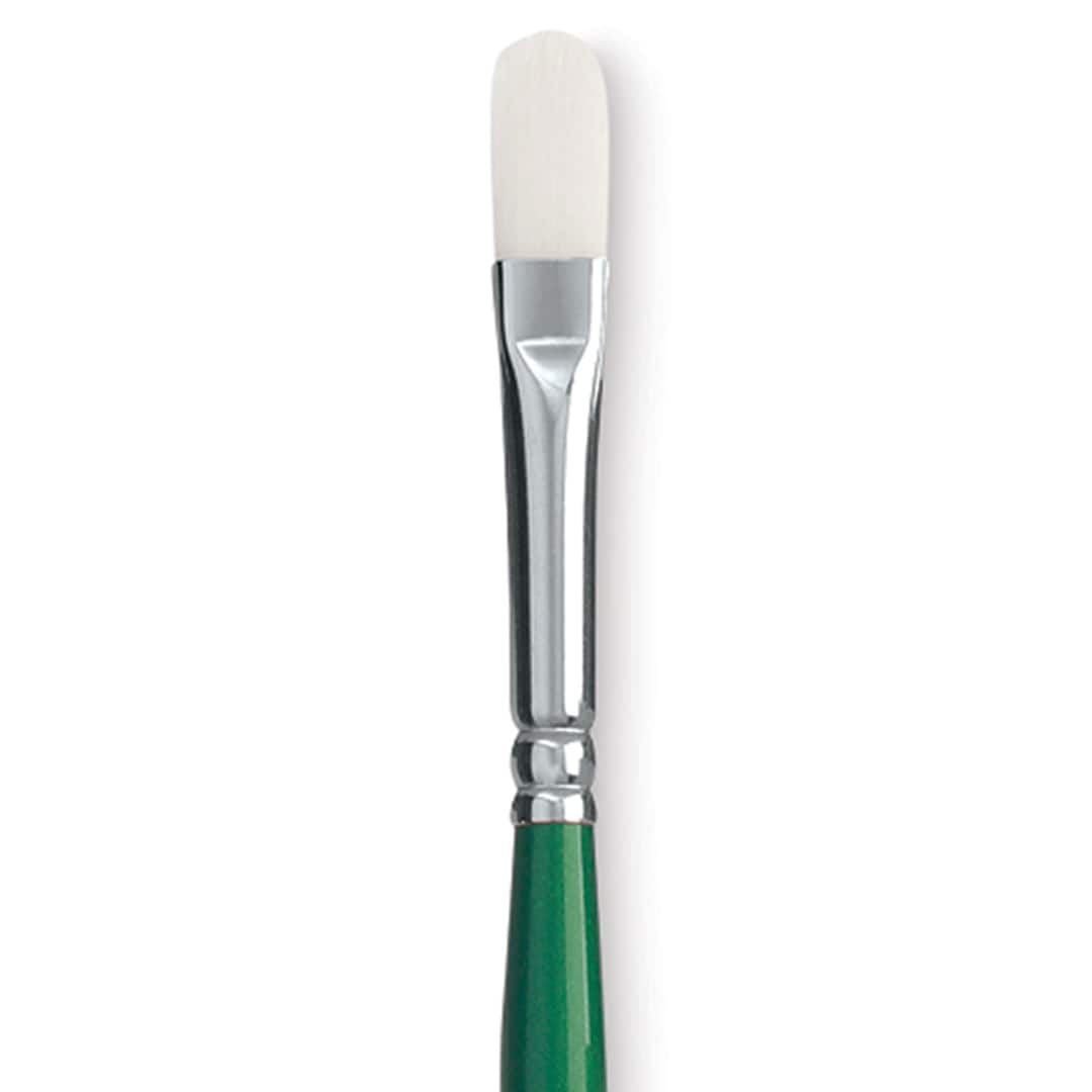 Open in modal - Princeton Synthetic Bristle Brush - Filbert, Size 4 close up