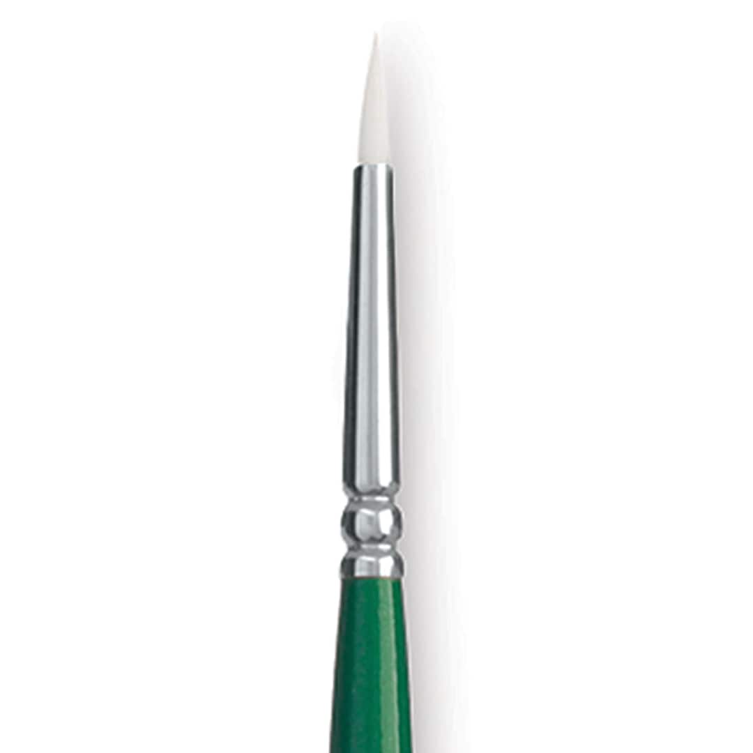 Open in modal - Princeton Synthetic Bristle Brush - Round, Size 1 close up