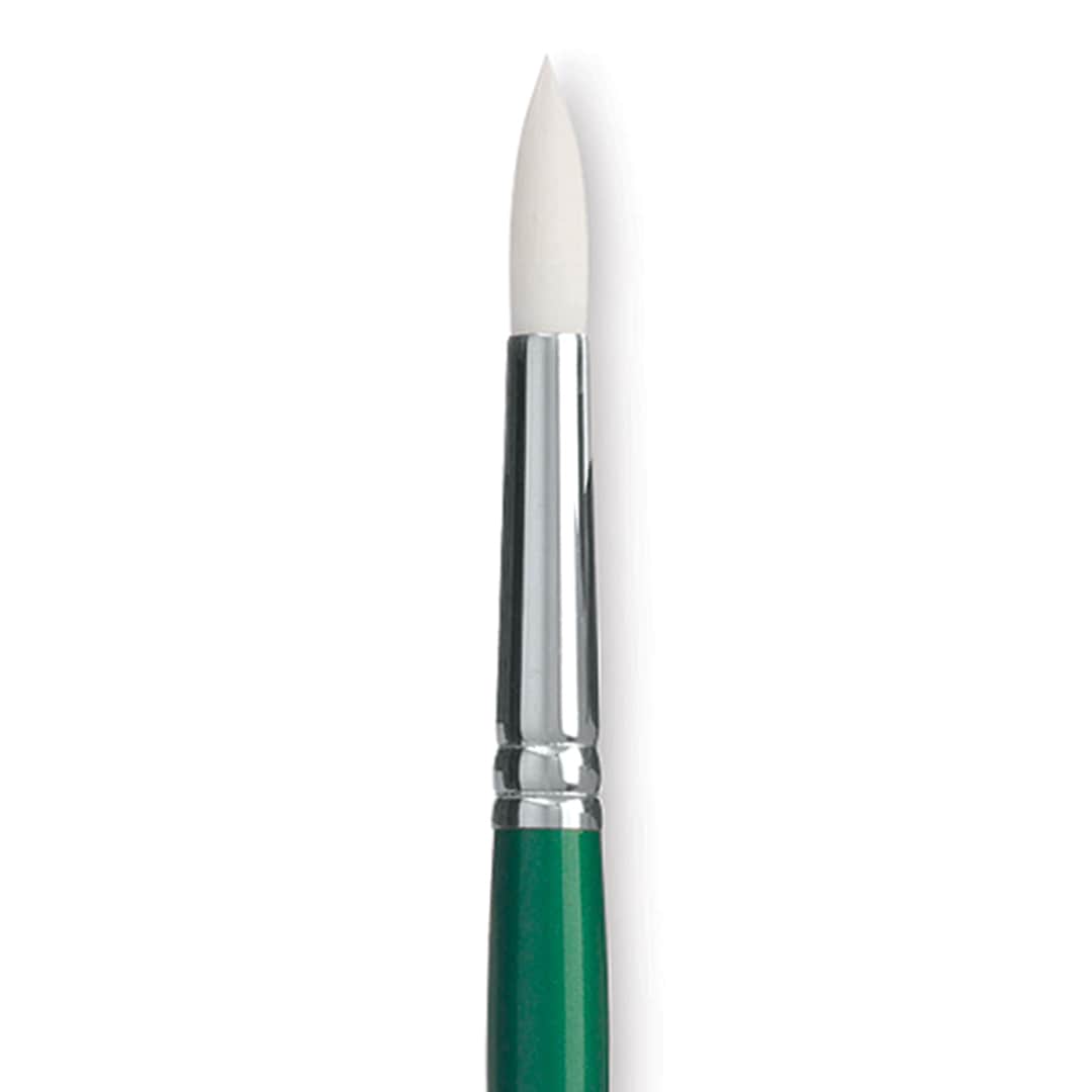Open in modal - Princeton Synthetic Bristle Brush - Round, Size 6 close up