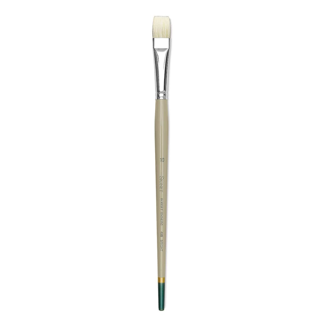 Open in modal - Robert Simmons Signet Bristle Brush - Bright, Size 10