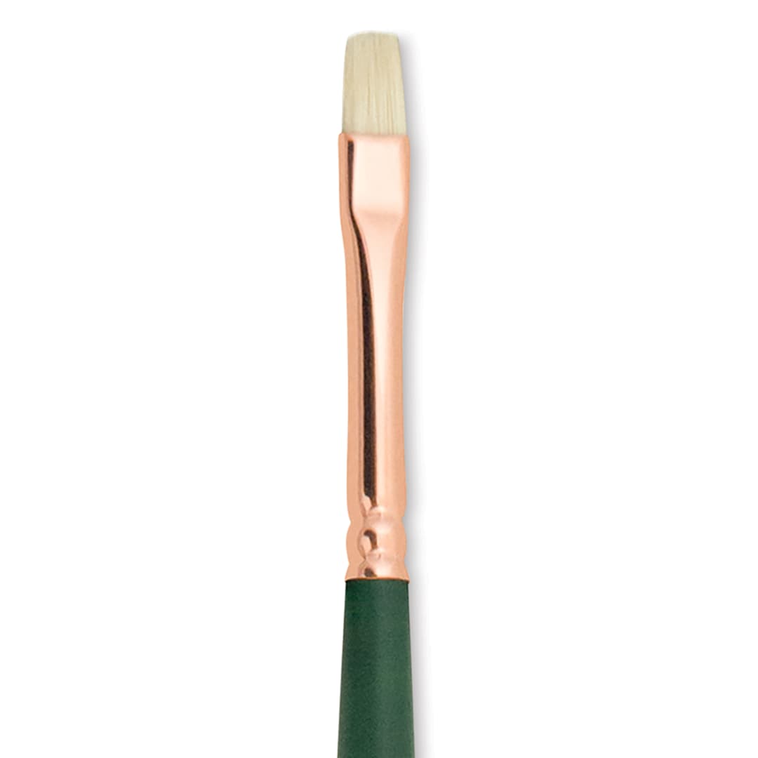 Open in modal - Silver Brush Grand Prix Super Brush - Bright, Long Handle, Size 1 close up