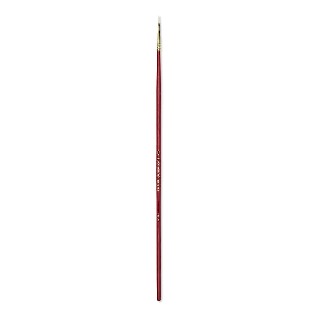 Open in modal - Blick Master Bristle Brush - Filbert, Long Handle, Size 0