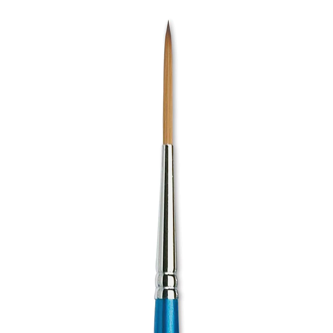 Open in modal - Winsor & Newton Cotman Watercolor Brush - Rigger, Short Handle, Size 3