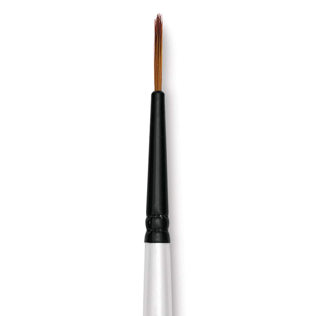Open in modal - Robert Simmons Simply Simmons Synthetic Brush - Liner, Short Handle, Size 0 close up