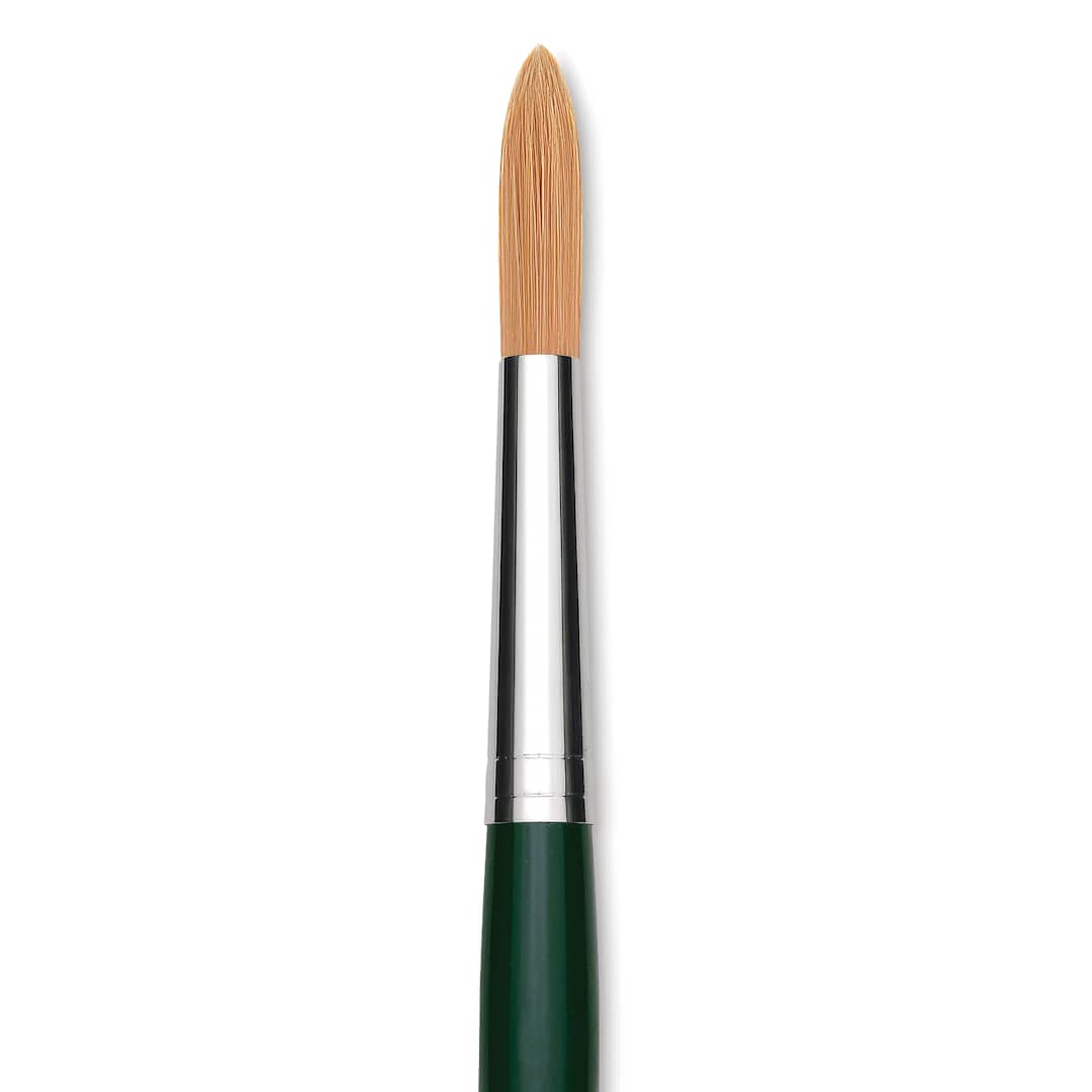 Open in modal - Da Vinci Nova Brush - Round, Short Handle, Size 14