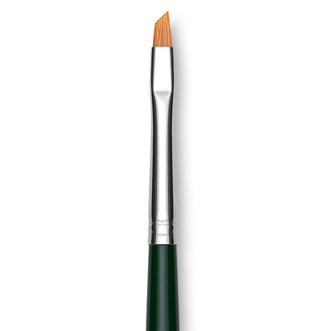 Open in modal - Da Vinci Nova Brush - Slant, Short Handle, Size 4