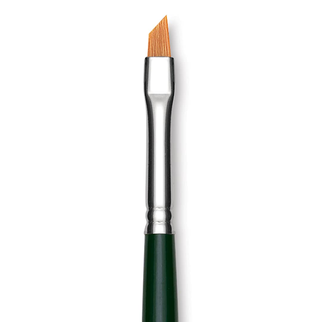 Open in modal - Da Vinci Nova Brush - Slant, Short Handle, Size 8