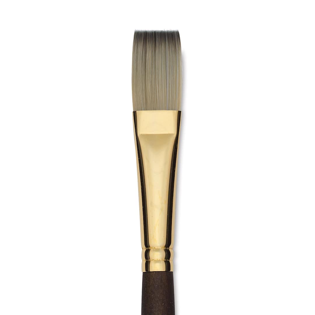 Open in modal - Princeton Umbria Brush - Flat, Long Handle, Size 10
