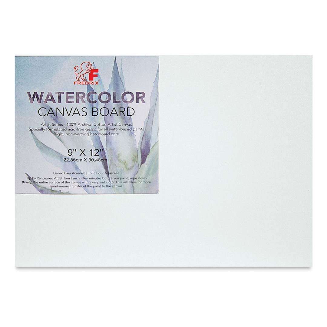 Open in modal - Fredrix Archival Watercolor Canvas Boards