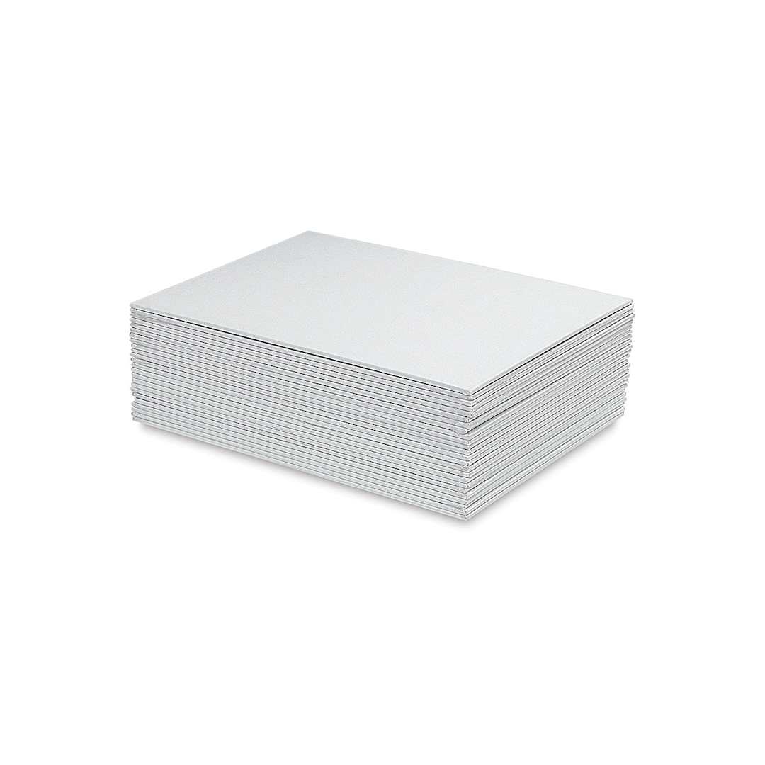 Open in modal - Blick Economy Cotton Canvas Panel Classroom Pack - 9" x 12", Class Pack of 24 stacked