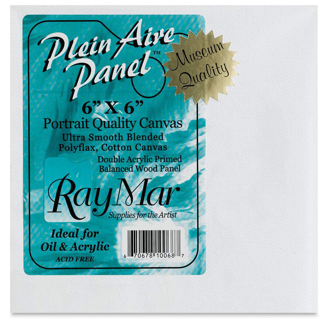 Open in modal - RayMar 23SC Smooth Cotton Portrait Panel - 6" x 6"