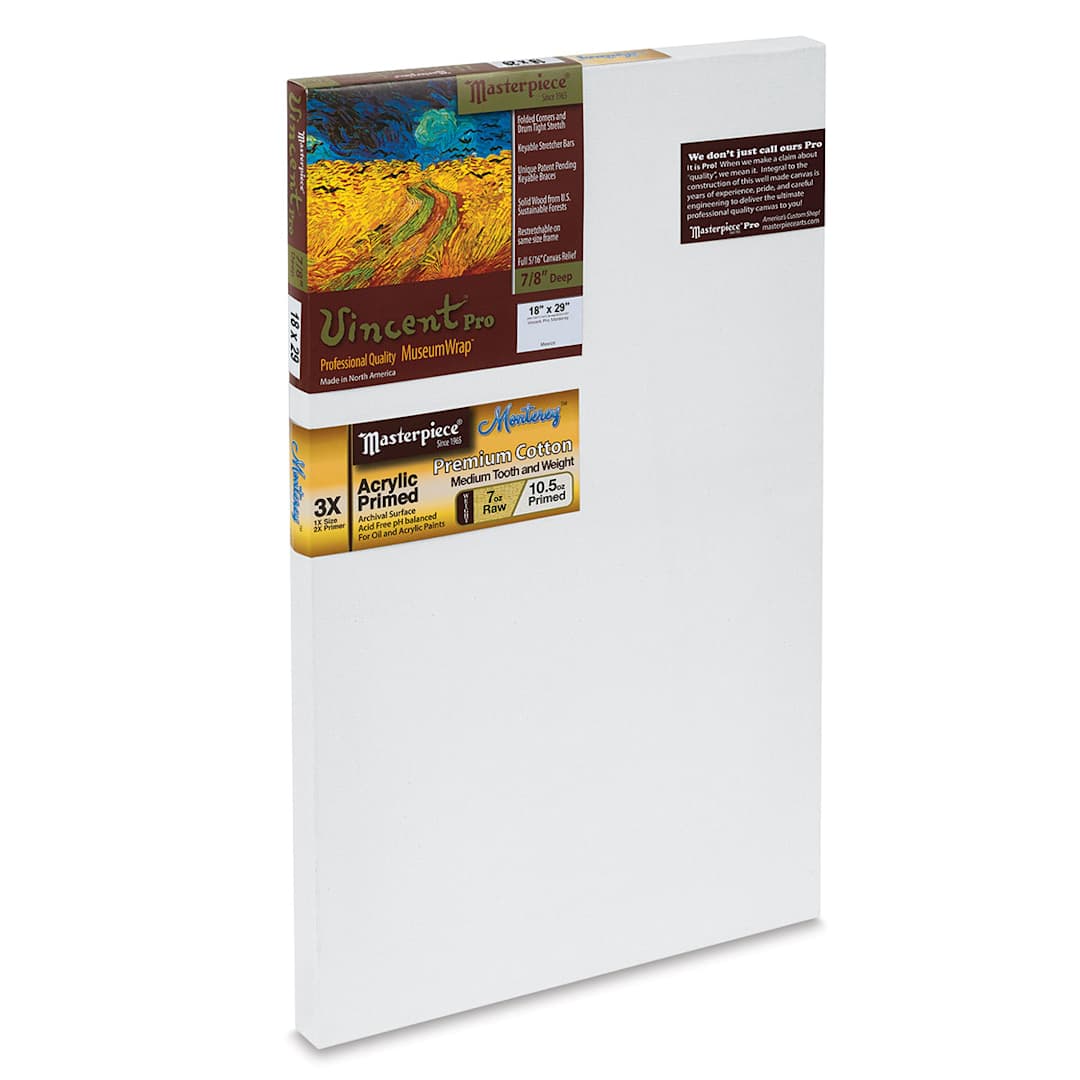 Open in modal - Masterpiece Fibonacci Golden Rectangle Canvas  - 18" x 29", 7/8" profile