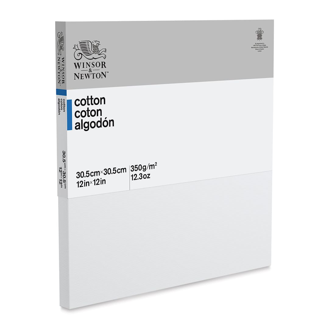 Open in modal - Winsor & Newton Classic Cotton Canvas - 12" x 12", 3/4" Traditional Profile