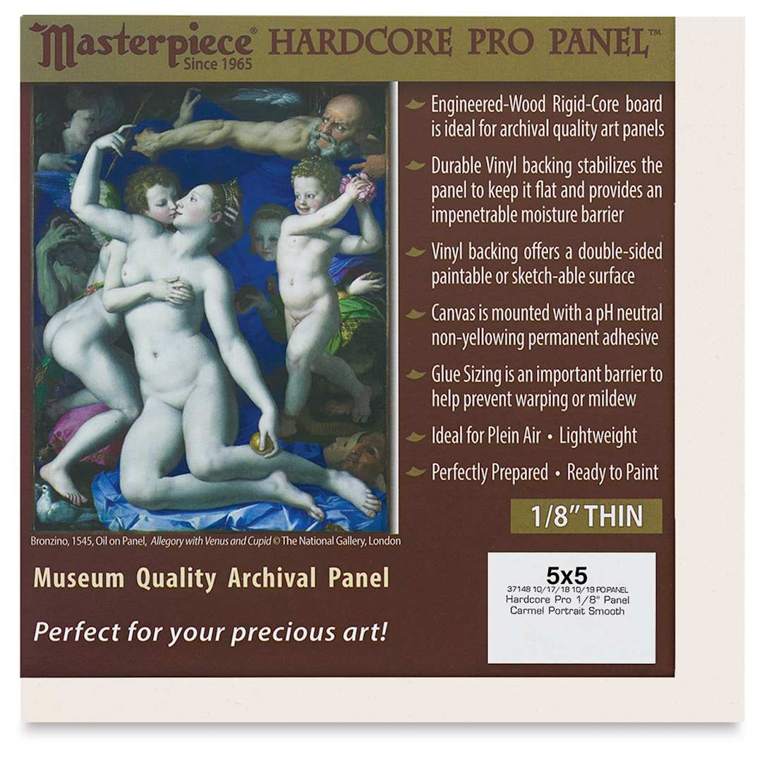 Open in modal - Masterpiece Carmel Hardcore Pro Canvas Panel - 5" x 5"