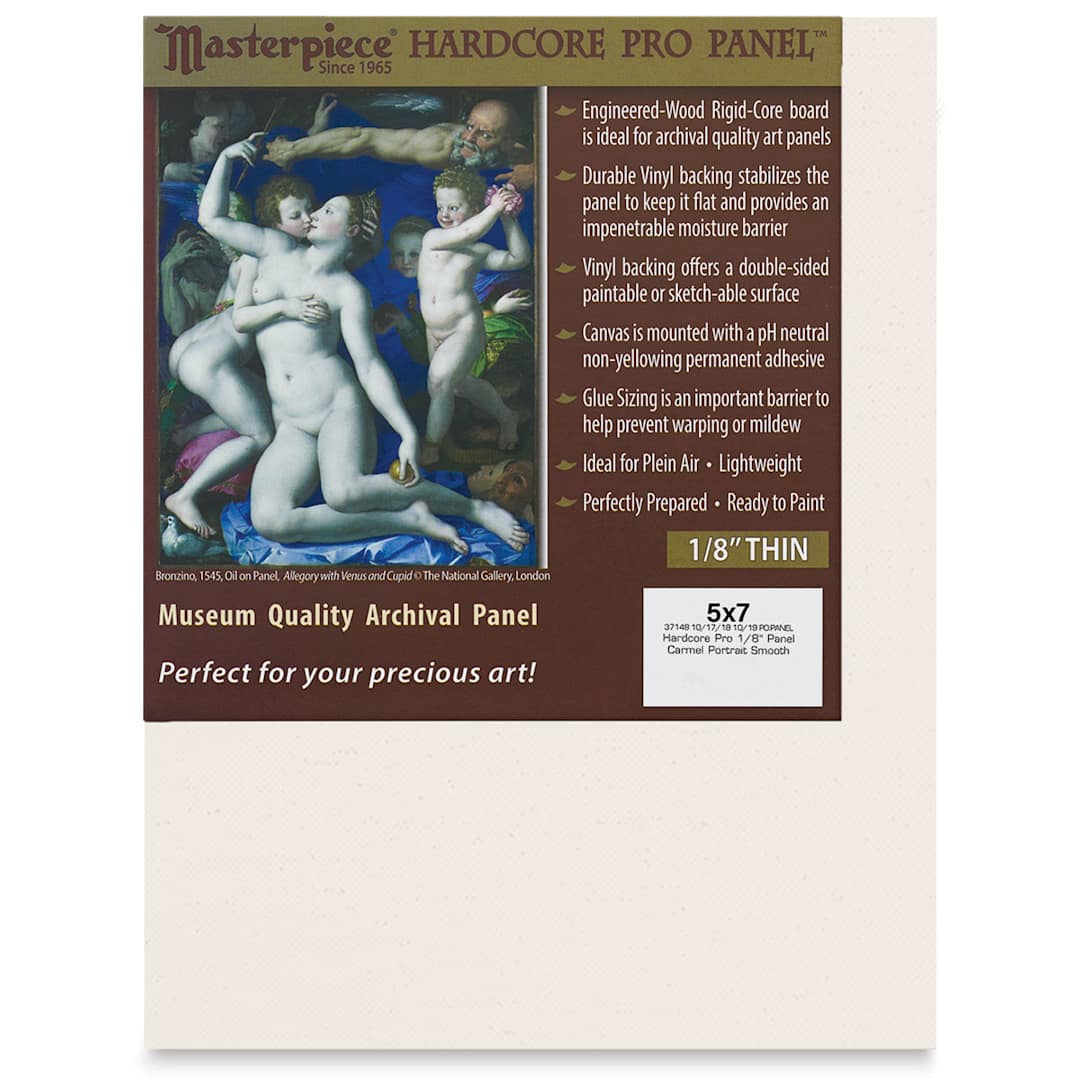 Open in modal - Masterpiece Carmel Hardcore Pro Canvas Panel - 5" x 7"