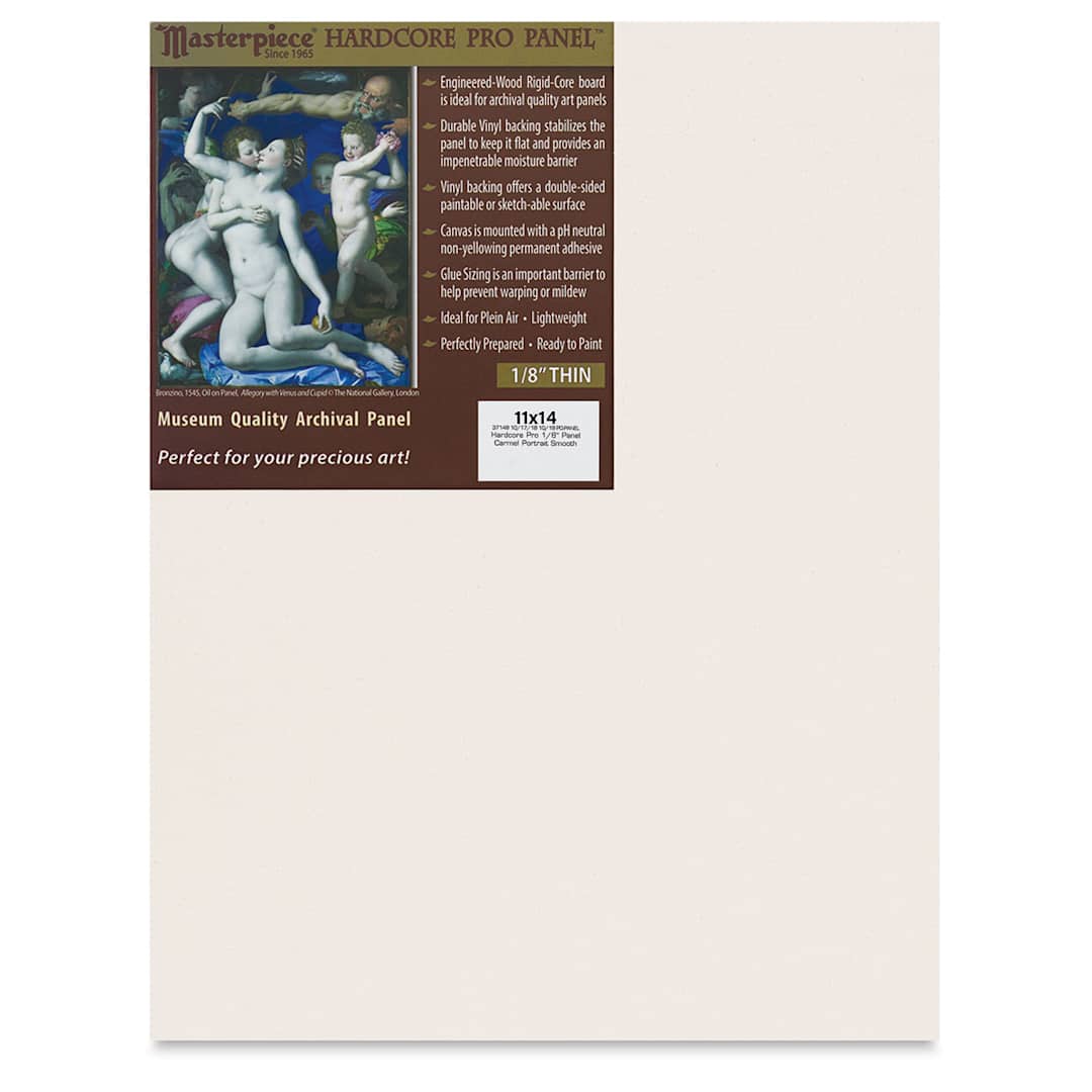 Open in modal - Masterpiece Carmel Hardcore Pro Canvas Panel - 11" x 14"