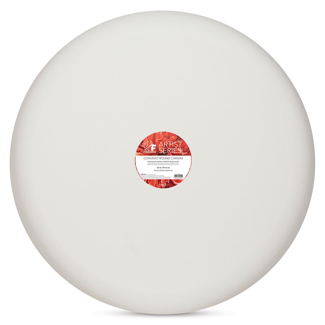 Open in modal - Fredrix Convexo Canvas - 36", Round